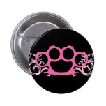 Articulations en laiton roses badge