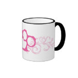 Articulations en laiton roses tasse à café