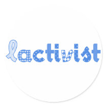 Artículos pro-lactancia /Breastfeeding advocacy Pegatina Redonda