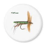 Artificial Fish Baits by FishTs Fridge Magnet