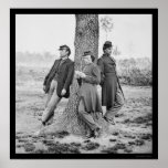 Artillery Officers at Fort Brady, VA 1864 Print