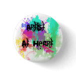 Artist At Heart Pin