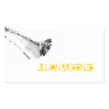 Artist Brush Business Card Template
