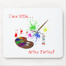 Artist Creating-Humour Mousepad
