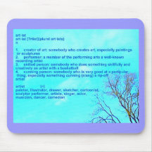 Artist Definition Mouse Pad