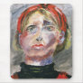 Artist Sketch - Portrait of a Model Mousepads