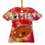 Artist Tie Dye Ornament