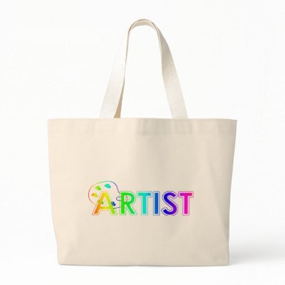 Artist Tote Bag by turtlepig