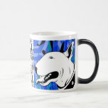 Artistic Bull Terrier Dog Breed Design Coffee Mug