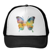 Artistic Butterfly Mesh Hat