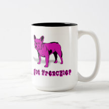 Artistic French Bulldog  Dog Breed  Design Mugs
