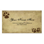 Artistic & Fun- Doggy Prints-  Business Card