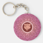 Artistic Ganesh with Mandana Keychain