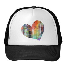 Artistic Heart Trucker Hats