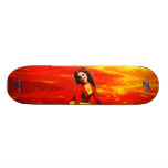 Artistic Love Skateboard