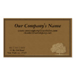 Artistic, Nature, Earth Toned Business Card