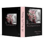 Artistic "Our Wedding Story"  Wedding Album Binder