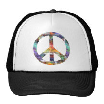 Artistic Peace Sign Hats