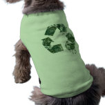 Artistic Recycle Symbol pet clothing
