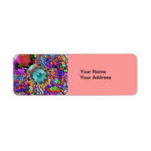 Artistic Return Address Label