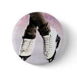 Artistic Skates Pinback Button
