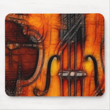 Artistic Violin Mouse Pads
