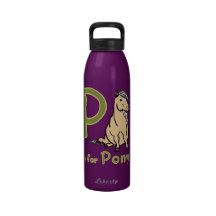 Artistic Wild Horse Foal Reusable Water Bottles