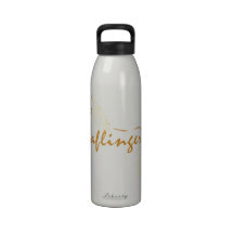 Artistic Wild Horse Foal Water Bottle