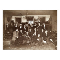 Artists and Friends of John French Sloan in Studio Photo