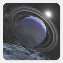 Artist's illustration sticker