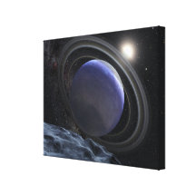 Artist's illustration stretched canvas prints