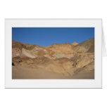 "Artist's Palette" Death Valley, California Card