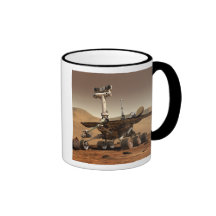 Artist's Rendition of Mars Rover Mugs