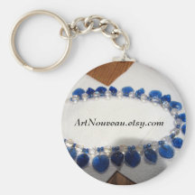 ArtNouveau.etsy.com Keychain