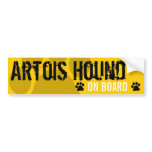 Artois Hound on Board Bumper Sticker