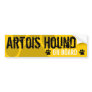 Artois Hound on Board Bumper Sticker