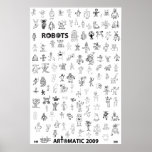 Artomatic Robots 2009 Poster 7 posters