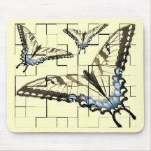 Artsy Butterflies Mouse Pads