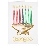 Artsy Kwanzaa Greeting Cards