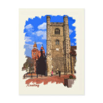 Artwork style Reading Postcard