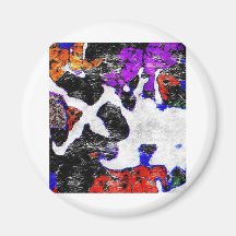 ArtYSan multi-image designs Refrigerator Magnet