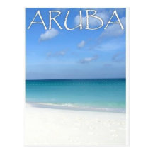 Aruba Beach Post Cards