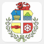 aruba coat of arms sticker