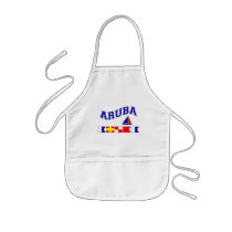 Aruba (Maritime Flag Spelling) Apron