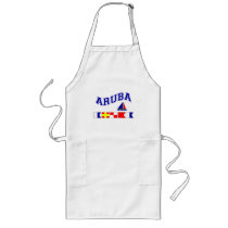Aruba (Maritime Flag Spelling) Apron