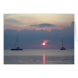 Aruba Sunset Card