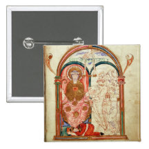 Arundel 155 f.133 Monks of Christchurch, Canterbur Pin