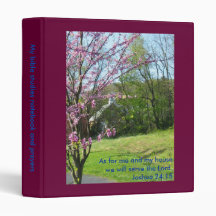 "As For Me and My House" Binder
