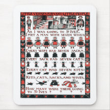 As I was Going to St Ives Mousepad