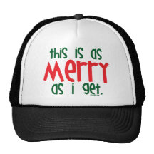 As Merry As I Get Hats